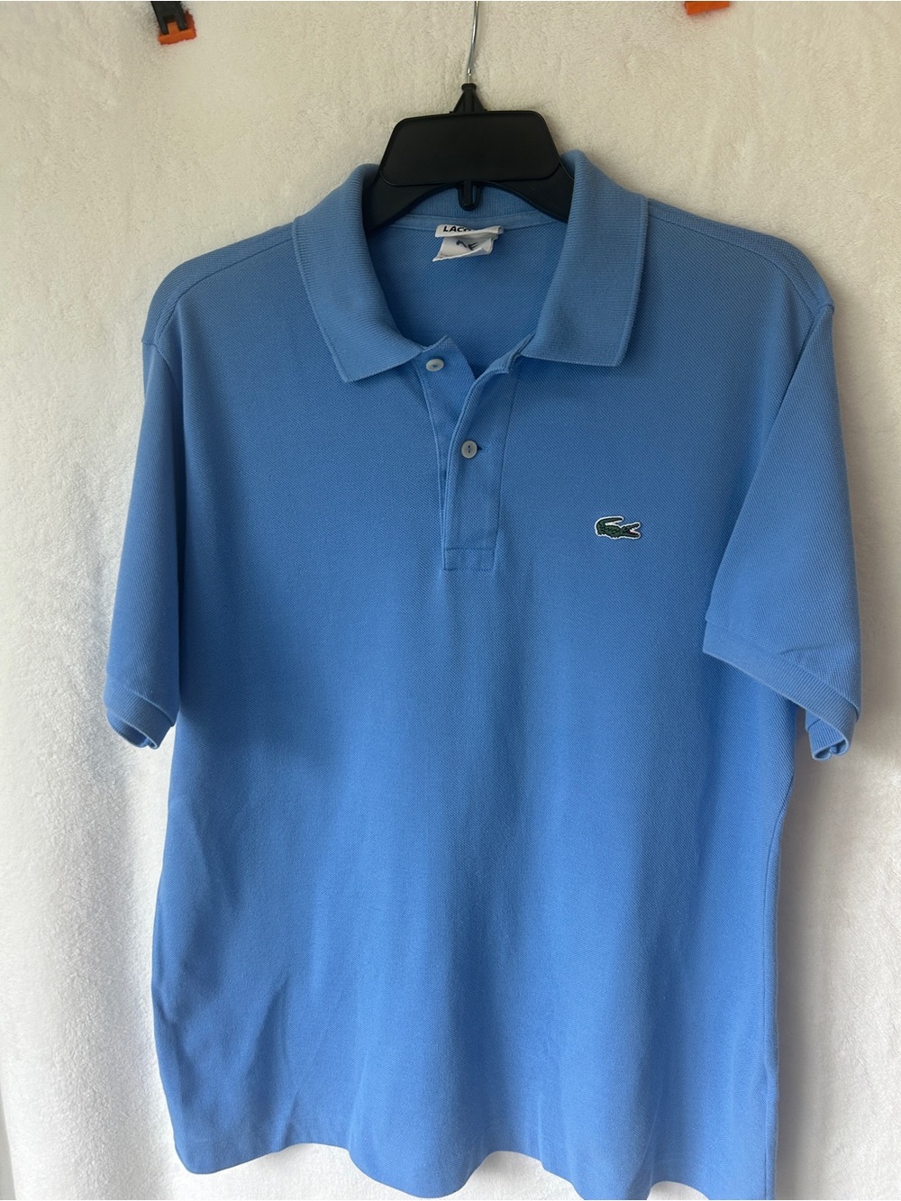 Lacoste Men's Sky Blue Short Sleeve Piqué Polo